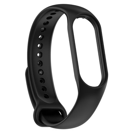 Xiaomi Mi Band 7 / 6 / 5 yksinkertainen kellon hihna - Musta