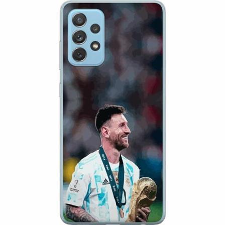 Samsung Galaxy A72 5g Genomskinligt Skal Messi