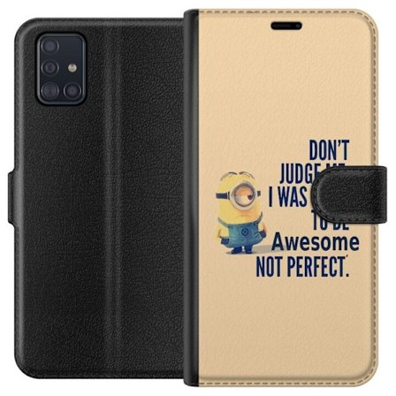 Kompatibelt Plånboksfodral till Samsung Samsung Galaxy A51 Minions