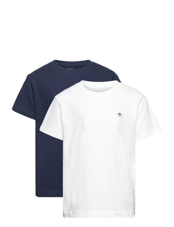 GANT | C-Neck T-Shirt 2-Pack | 158-164