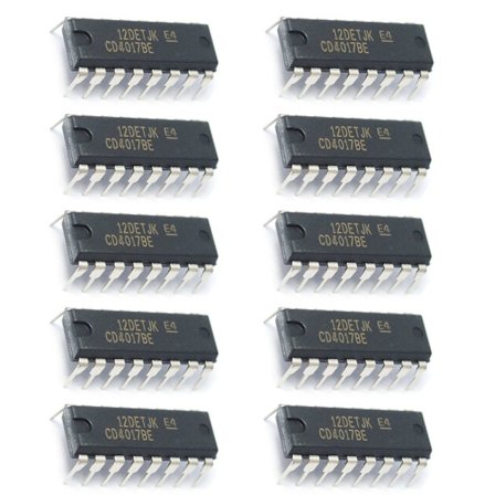 10 stk Logic Device Logic Chip IC Decade Counter