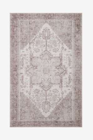 KM Home - Tvättbar matta Saveh - Natur - Lugg & ryamattor - 200X300 - Från Homeroom