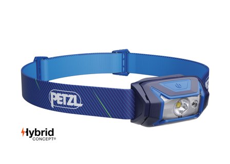 Petzl TIKKA Hodelykt Passer til vandring og hverdagsbruk. Blå, Belysning