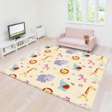 TD leikkimatto, taittuva ryömimismatto, käännettävä kuntoilumatto, liukumaton leikkimatto