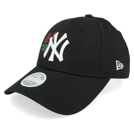 New Era - MLB Noir adjustable Casquette - New York Yankees Womens Rose 9FORTY Black Adjustable @ Hatstore