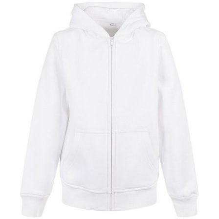 Build Your Brand Barn/Kids Basic Ekologisk Full Zip Hoodie 5