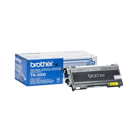 Brother TN2000 - Black - original - toner cartridge - for Brother DCP-7010, DCP-7010L, DCP-7025, MFC-7225n, MFC-7420, MFC-7820N, FAX-2820, 2825