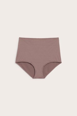 Kappahl | Hipstertrosor med hög midja | Mörkrosa