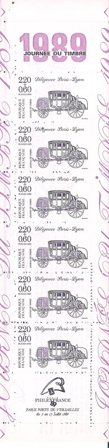 Frankrig 1989 - YT BC2578A - Frimærkets Dag Hæfte