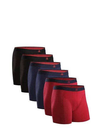 Men's Bamboo Trunks Red Danish Endurance