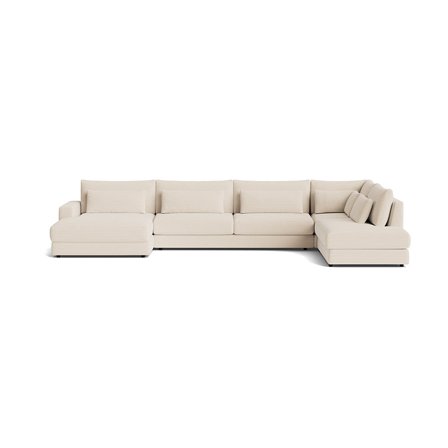 Sevilla U-sofa, venstrevendt - Lincoln Beige - 420x240x85 - Sofa, u-sofa