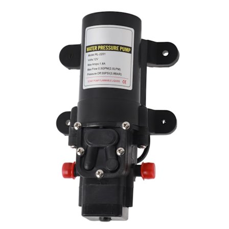 Selvansugende højtryksmembranpumpe 12V vandtrykspumpe til udendørs RL 2201