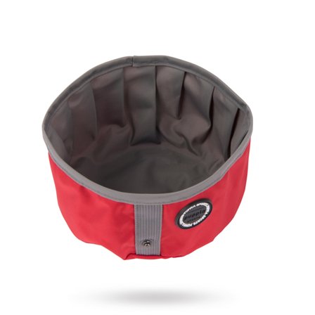 Puppia - Trek Round - Bärbar Skål - Matskål, hundgodis & tuggisar