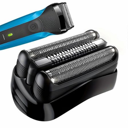 21B Series 3 Udskiftningshoved Elektrisk 300s 310s 3040s Barbermaskiner Folie & Skær Til Braun S3 300s 310s 330 3040s 360s 370cc-4 3080s 3090s