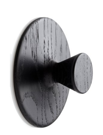 Nipple, Small, Stained Oak Black Applicata