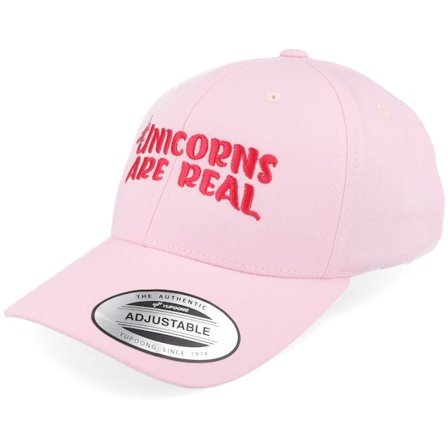 Kinder Unicorns - Rosa adjustable Cap - Kinder Unicorns Are Real Pink Adjustable @ Hatstore