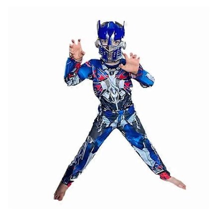 Forklædning Optimus Prime Kostume Muskel Transformers Kostume Drenge Polstret Karakter Body - WELLNGS
