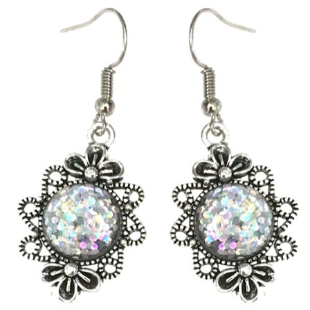 Earrings - Glitter - Opal
