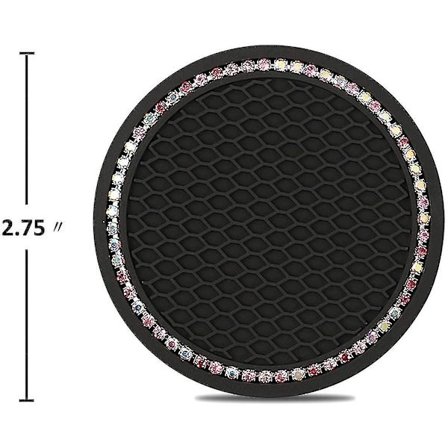 4 Pak Bling Bilkrus - Diamant Biltilbehør