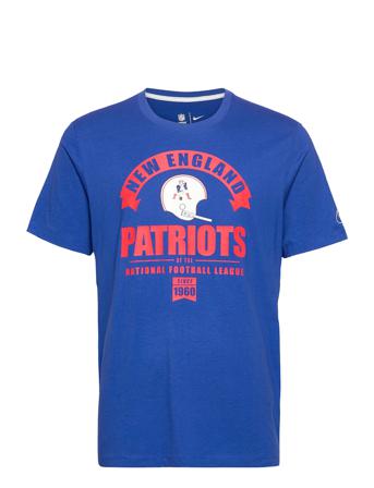 New England Patriots Nike Historic Tri-Blend T-Shirt Blue NIKE Fan Gear