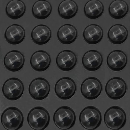 Anti-vibrations silikone bumper vibrationsdæmpende fødder beskytter højttalere subwoofere mod stød og gulvridser