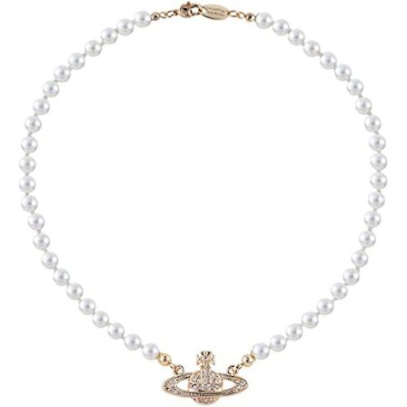 Perle Krystal Saturn Planet Halskæde Armbånd, Minimalistisk Stilfuld Choker Smykker Gaver