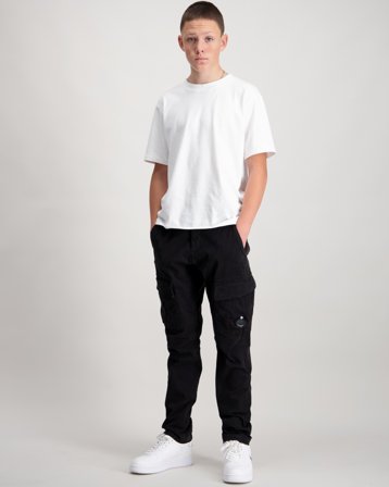 C.P. Company LONG TROUSERS Svart Byxor Kille - Kids Brand Store