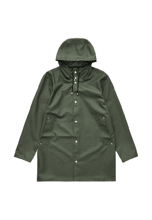 Stutterheim Stockholm Lightweight Raincoat Jackor Dam Grön S
