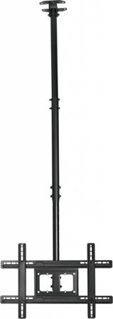 VISION Techmount VFM-C6X4/V2 monteringssett - teleskopisk - for LCD-skjerm - svart