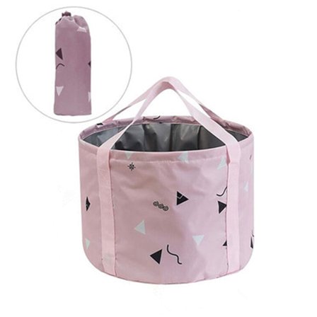 20*30CM Foldbar Fodbad Balje med Håndtag til Piger Kvinder,