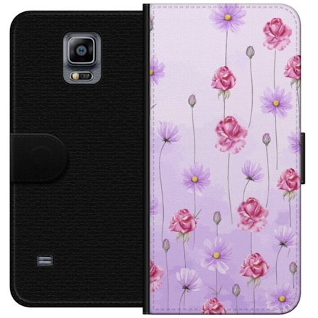 Kompatibelt Lommeboketui til Samsung Galaxy Note 4 Petal Reverie Lilac Mist