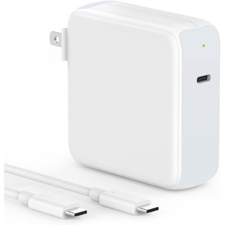 10ft Oplader til MacBook Pro/Air 16, 15, 14, 13 tommer 2025, 2024, 2023, 2022, 2021, 2020, M1 M2 M3 M4, 96W USB C Strømadapter, LED, 100W USB-C Kabel