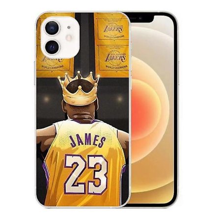 Iphone 12 13 14 Mini Pro Max Plus Mobilskal, Basketstjärna James Iphone Skal