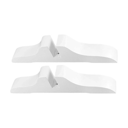 2 Stycken Sekretessskärmhållare Träskärmfötter Träram Stabil Partition Förtjockad Rumsavdelare Stativ Träskärmbas