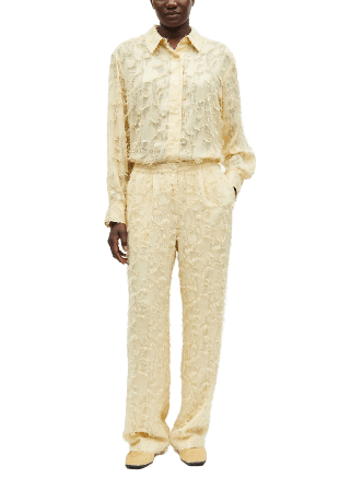 SAMSOE Satove Trousers 15532 Byxor Dam Gul M