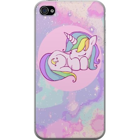 Kompatibelt Mobilskal till Apple Apple iPhone 4 Sovande Enhörning