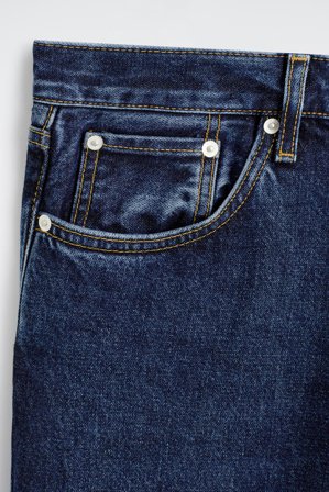 COS Men's Jeans Dome A Gamba Dritta in Blu