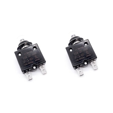 2 st Thermal brytare Överbelastningsskydd Ström