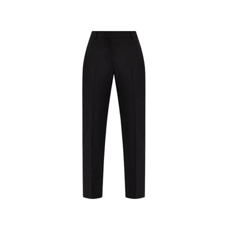 PS By Paul Smith, Pleat-front trousers Zwart, Dames, Maat:M,wol