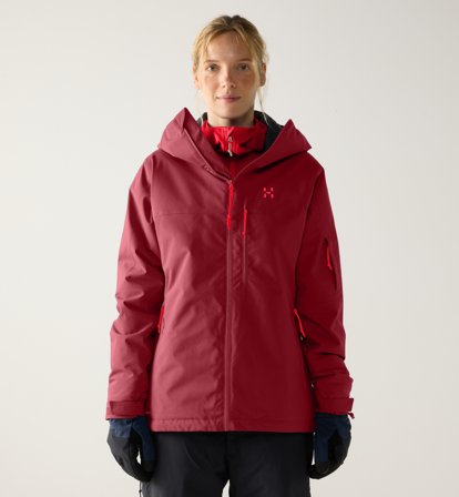 Haglöfs Gondol Insulated II Jacket Women Carmine Red - XL