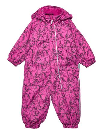 Toddlers' Winter Snowsuit Langnes Outerwear Coveralls Snow/ski Coveralls & Sets Multi/mönstrad Reima