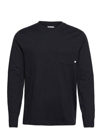 Weymouth Ls Pkt Tee Black Farah