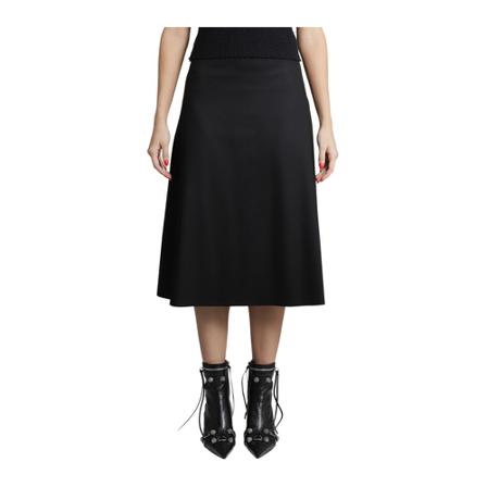Balenciaga - Midikjolar - Svart - Dam - Storlek: S, Dam, Storlek: S
