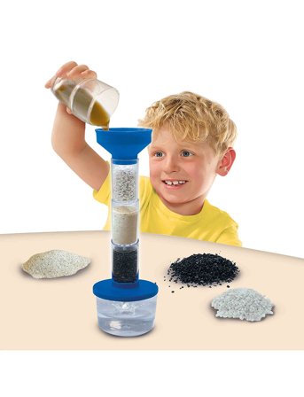 SES Creative Water Cleaning Filter Experiment - Multi/patterned - ONE SIZE