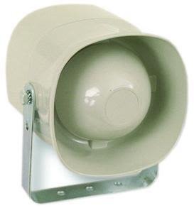 Sylco 100207 Siren elektronisk, grå, Larm & säkerhet