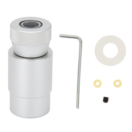 CO2-påfyllingsadapterventil ASA-kontakt med 8 mm hannplugg brustilbehør sølv