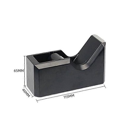 Teippiteline, musta, 115*46*65mm