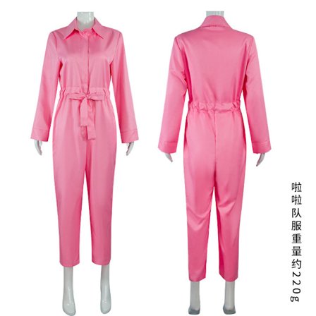 Mub- 2023 New Movie Barby cos clothes dress live action Barbies movie Leggings cosplay for kid Adult Halloween