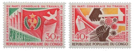 Congo - YT 357-58 - Postfrisk