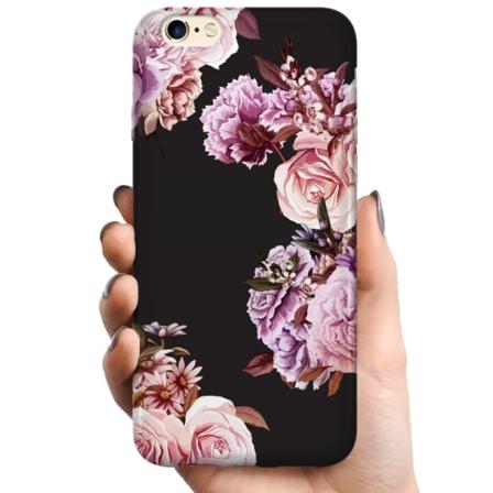 Apple iPhone 6 TPU Mobilcover Blomster